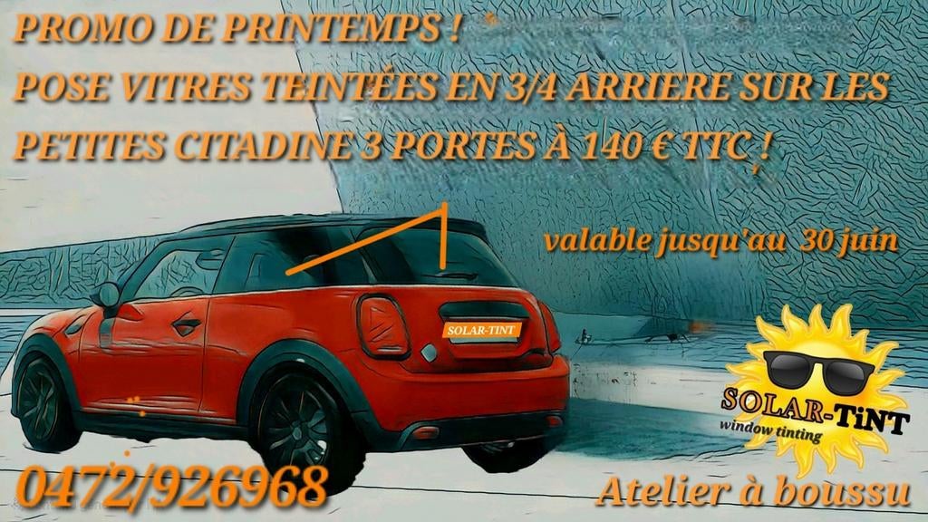 ️️ Atelier de pose vitres teintées ️️️️, Autos : Divers, Tuning & Styling, Enlèvement ou Envoi