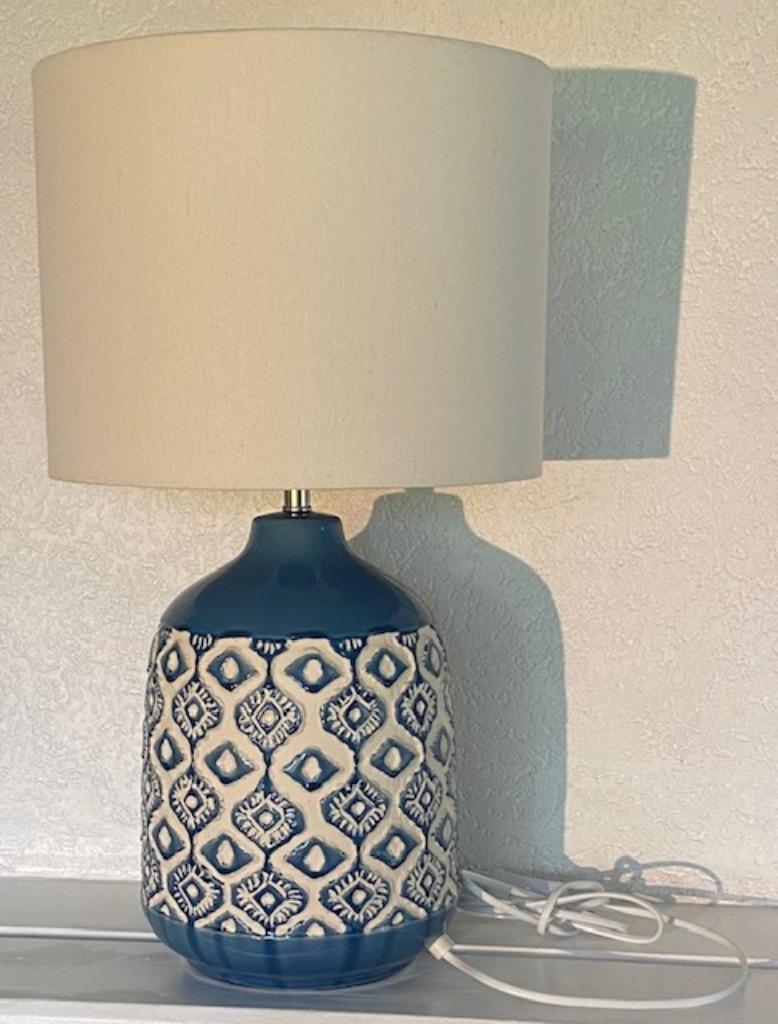 Mooie sierlamp, Ophalen of Verzenden, Zo goed als nieuw, Overige materialen