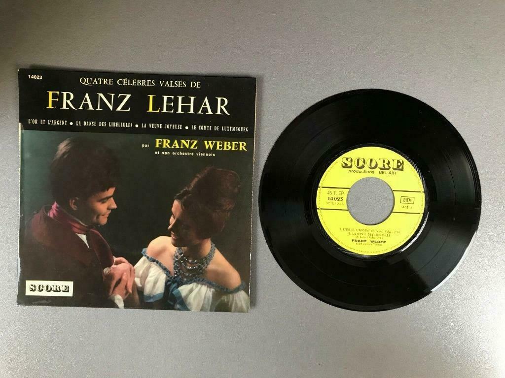 Vinyle de Franz Lehar par Franz Weber, Cd's en Dvd's, Ophalen of Verzenden, Gebruikt, Overige genres, Single