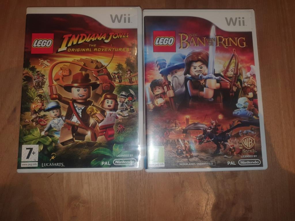 Wii Lego Indiana Jones / In De Ban Van De Ring, Ophalen of Verzenden, Gebruikt