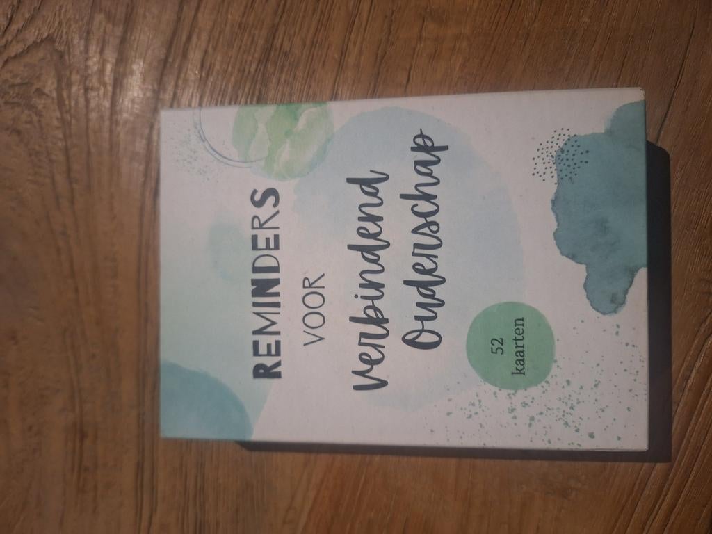 Kaarten verbindend ouderschap, Boeken, Ophalen, Zo goed als nieuw, Opvoeding 6 tot 10 jaar
