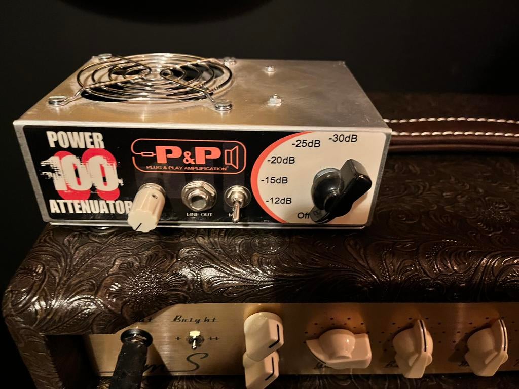Atténuateur ampli 100w P&P, Musique & Instruments, Amplis | Basse & Guitare, Comme neuf, Enlèvement ou Envoi