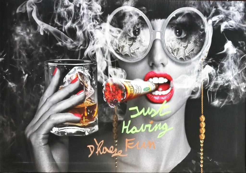 Hannes d'Haese, 'Just having fun', Enlèvement