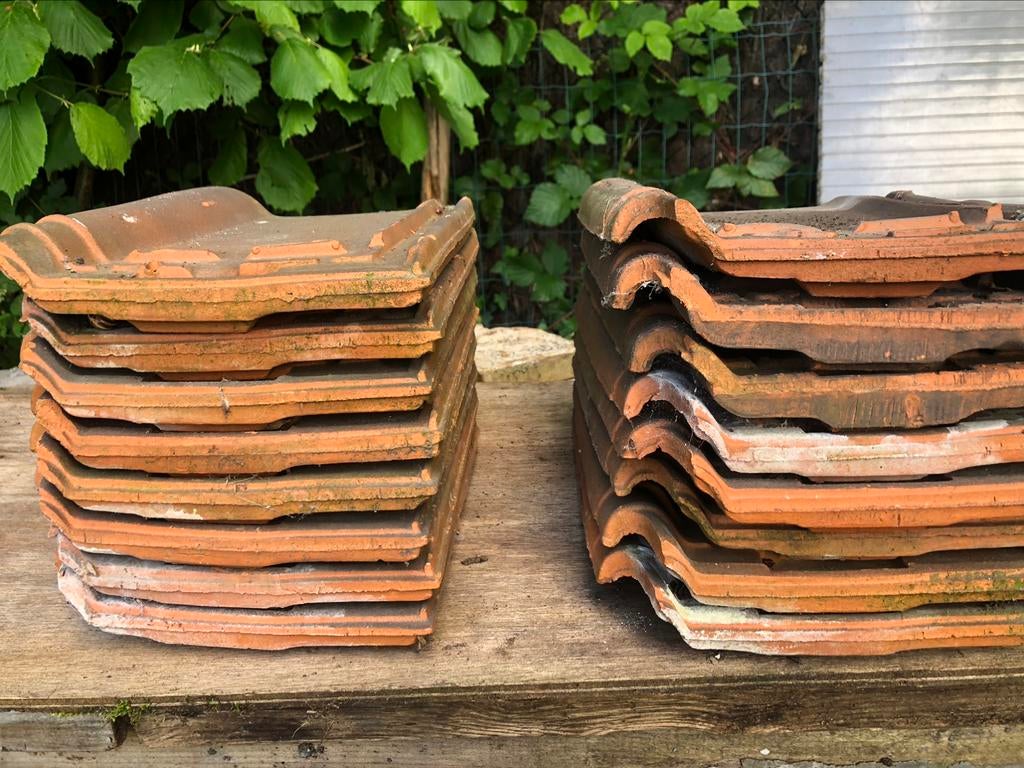 Tuiles pottelberg, Enlèvement, Utilisé, Tuiles
