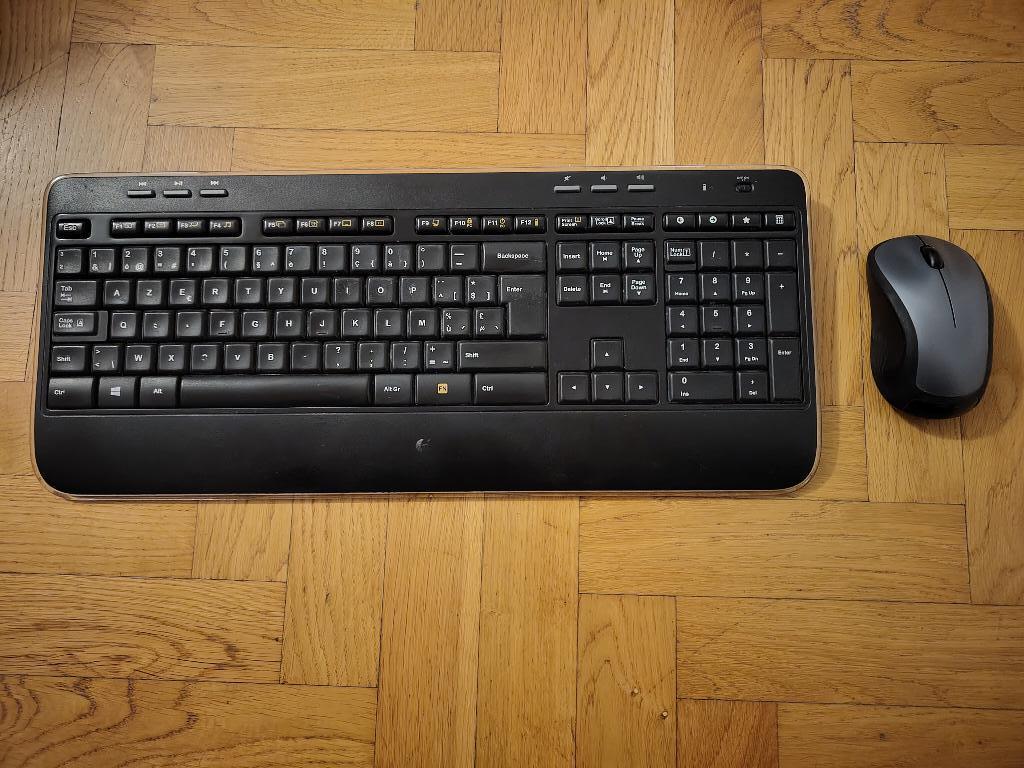 Clavier et souris Logitech sans fil, Ophalen, Toetsenbord en muis-set, Gebruikt, Logitech G