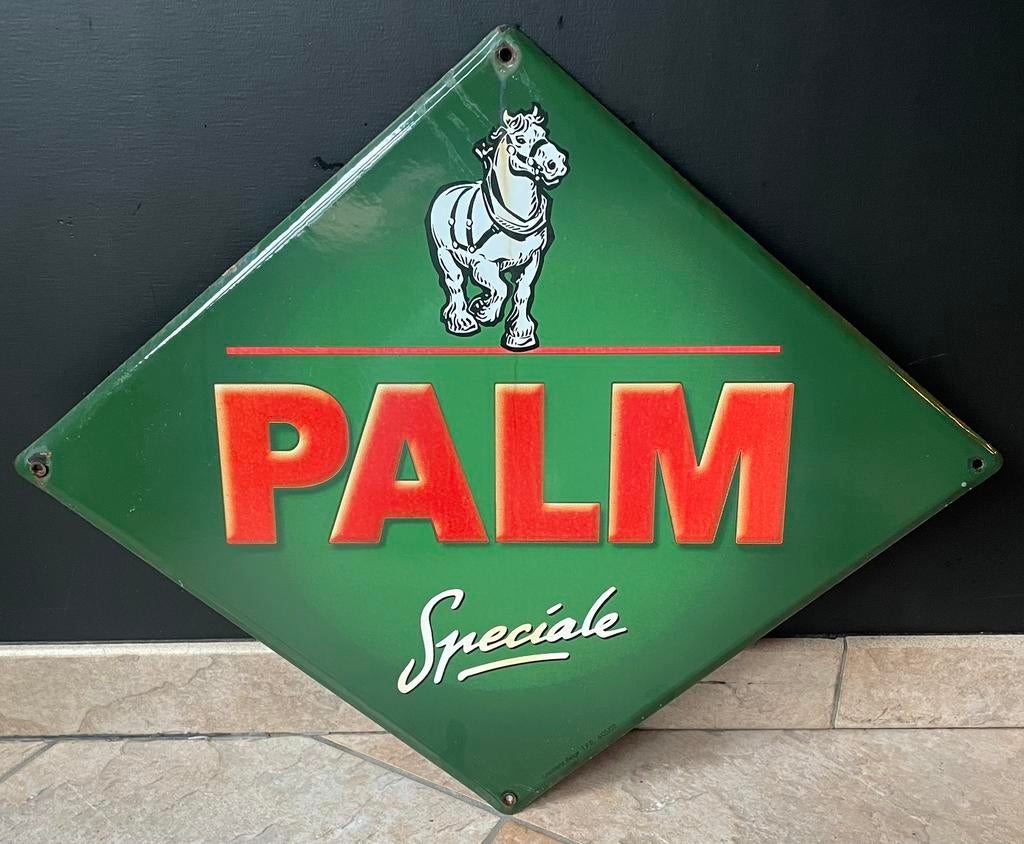 Vintage emaille bord palm speciale steenhuffel 2002, Enlèvement ou Envoi, Comme neuf
