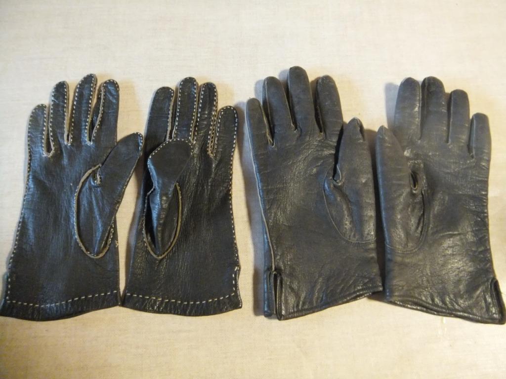 leren handschoenen, Enlèvement ou Envoi, Comme neuf, Taille 36 (S), Gants