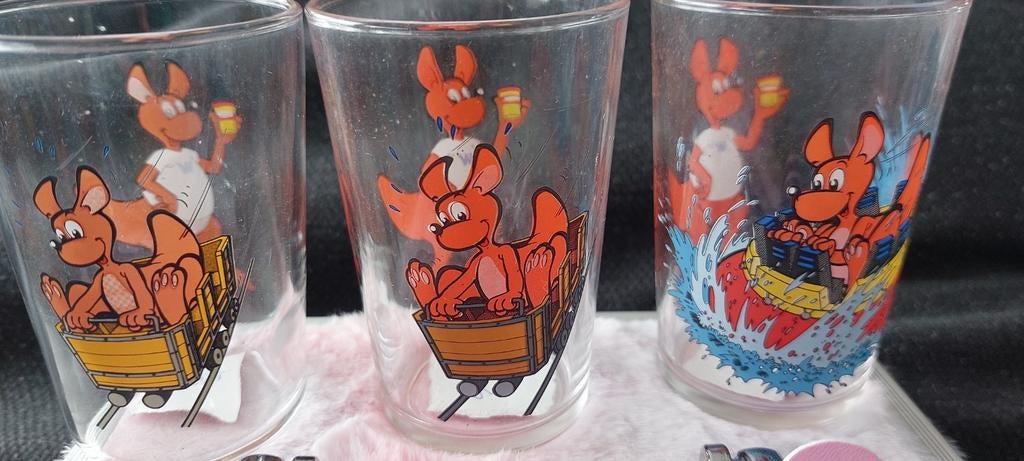 3 verres walibi, Enlèvement ou Envoi, Comme neuf
