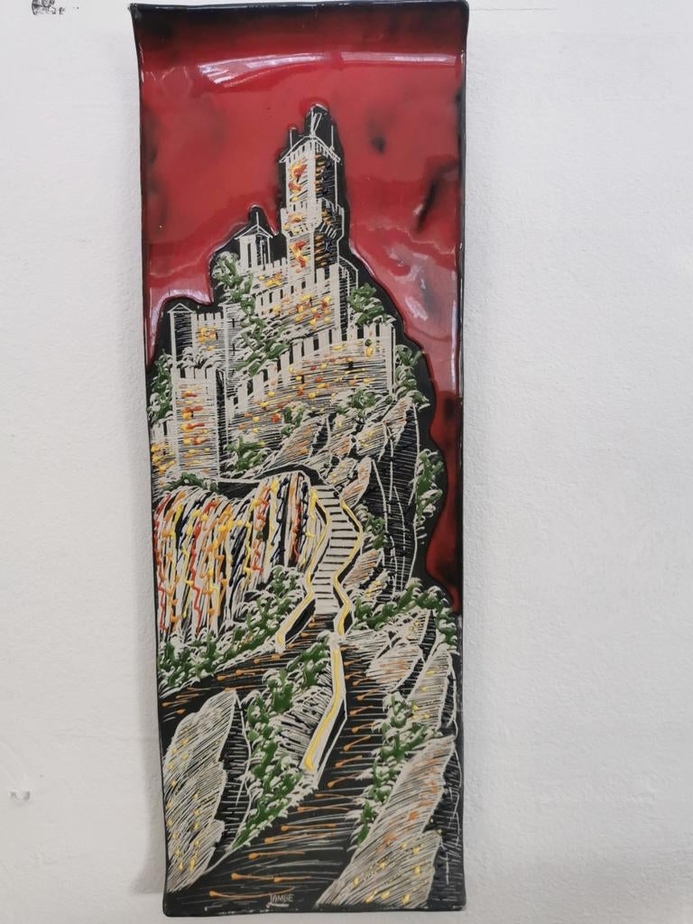 San Marino keramiek wandplaat, Ophalen of Verzenden