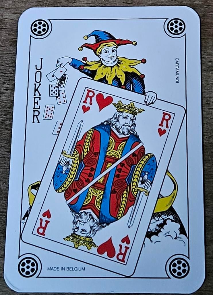 Barbar speelkaarten speciale Joker
Dit zijn Barb, Verzamelen, Ophalen of Verzenden, Speelkaart(en)