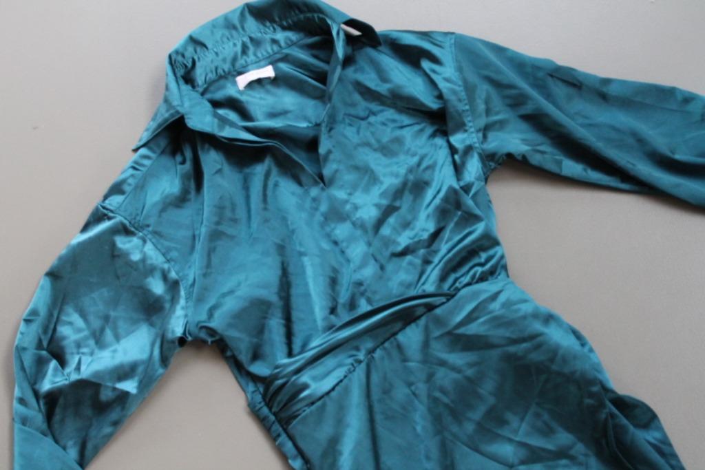 ZGAN petrolkleurige Ronny Kobo jurk, Autres couleurs, Taille 36 (S), Comme neuf, Ronny Kobo