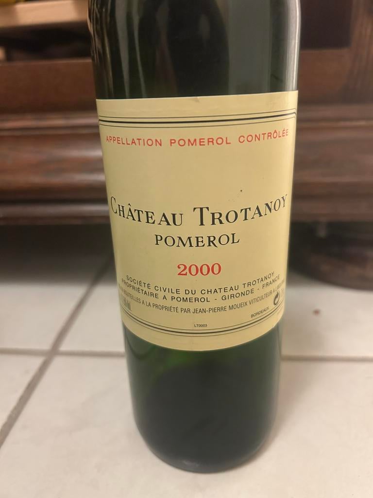 Chateau Trotanoy Pomerol 2000, Ophalen of Verzenden, Zo goed als nieuw