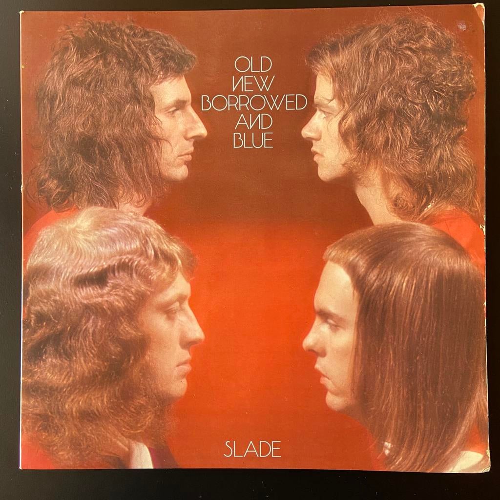 LP Slade - Old New Borrowed And Blue 1974 NM, Enlèvement ou Envoi