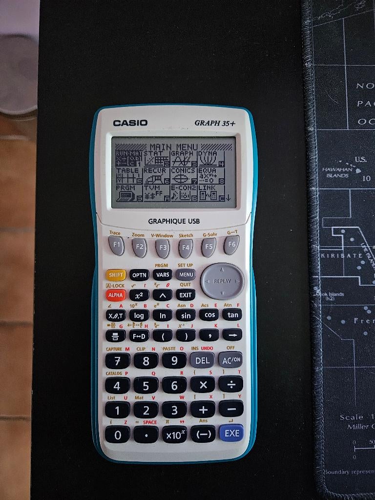 Casio graph 35+, Ophalen, Zo goed als nieuw