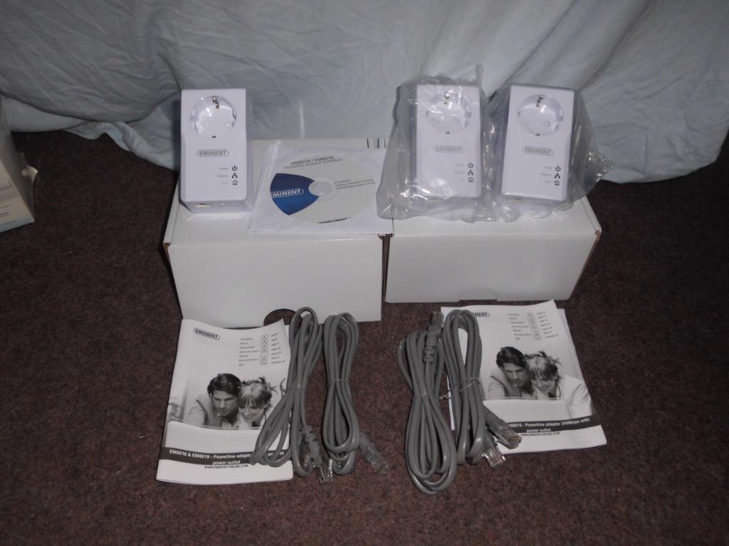powerline adapters, Ophalen, Zo goed als nieuw