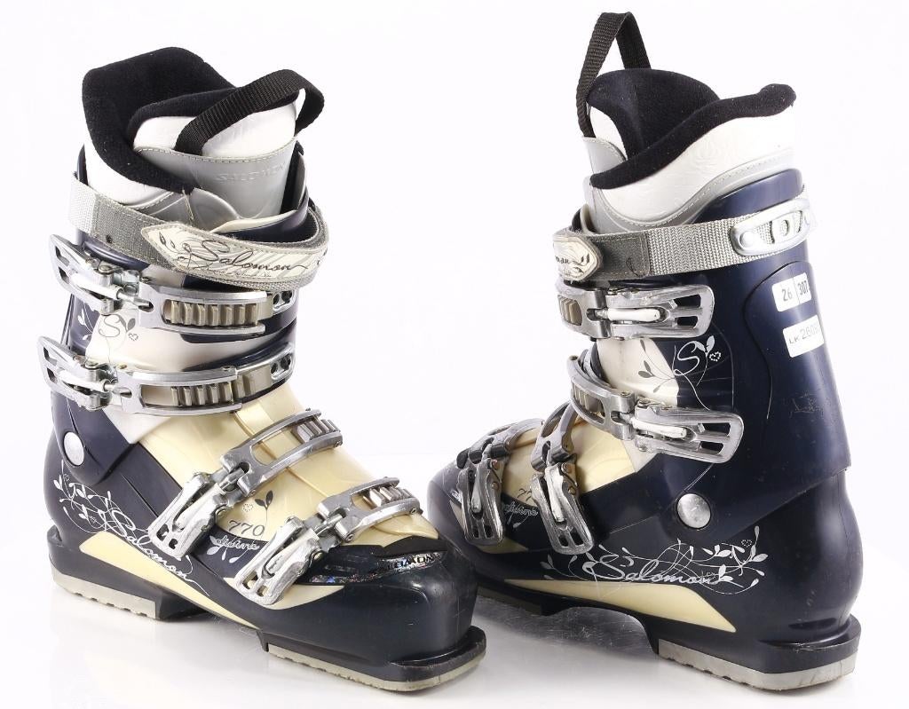 40,5 41 EU dames skischoenen SALOMON DIVINE, Gebruikt, Schoenen, Carve, Ski