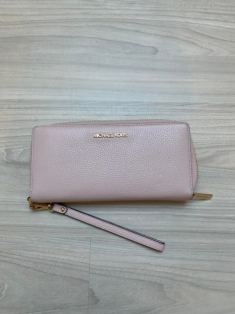 Portemonnee Michael Kors (nieuw), Nieuw, Leder, Roze, Ophalen