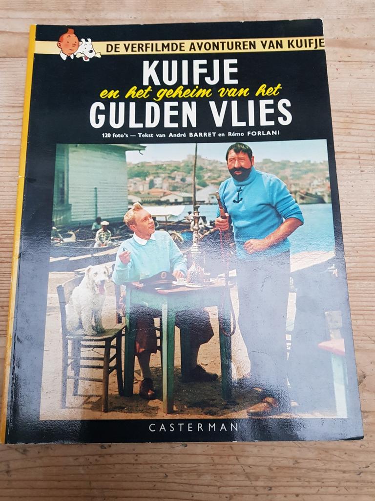 Kuifje en het geheim van het GULDEN VLIES  fotoboek  1976/78, Boeken, Stripverhalen, Ophalen of Verzenden, Zo goed als nieuw