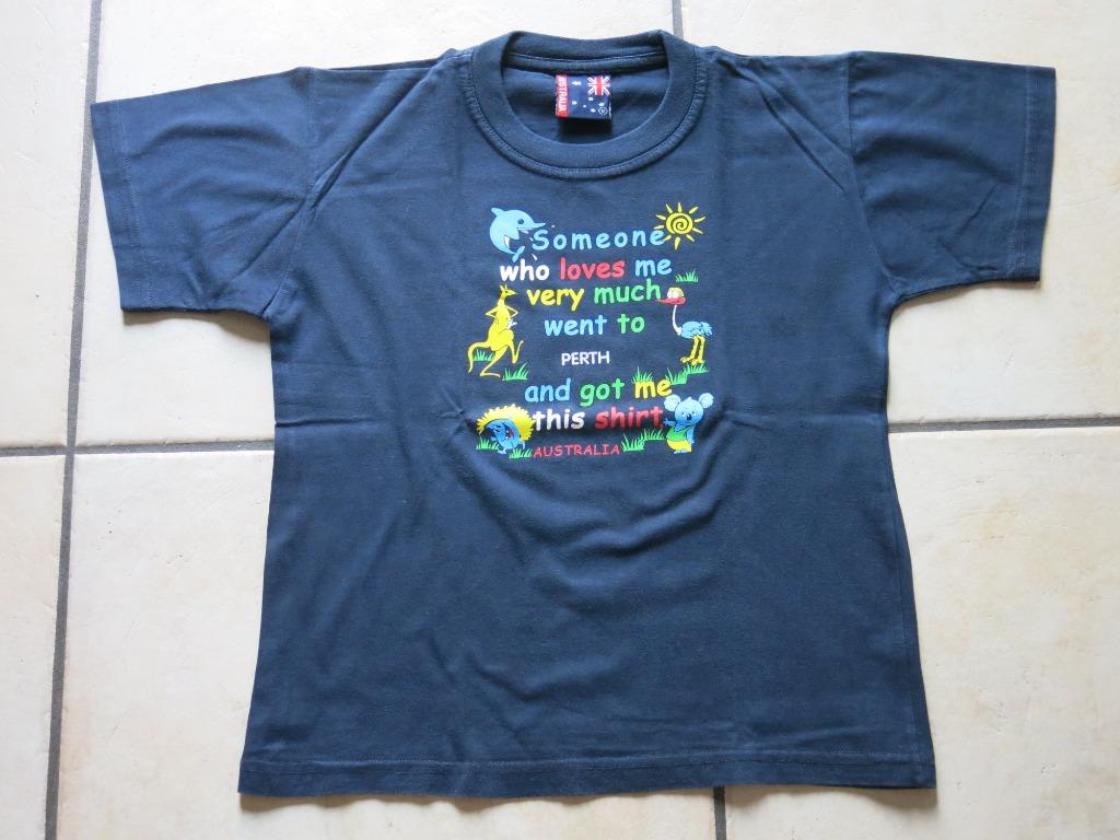Aussie T-shirt Someone who loves me..., 12 jaar, Enlèvement, Utilisé, Chemise ou À manches longues
