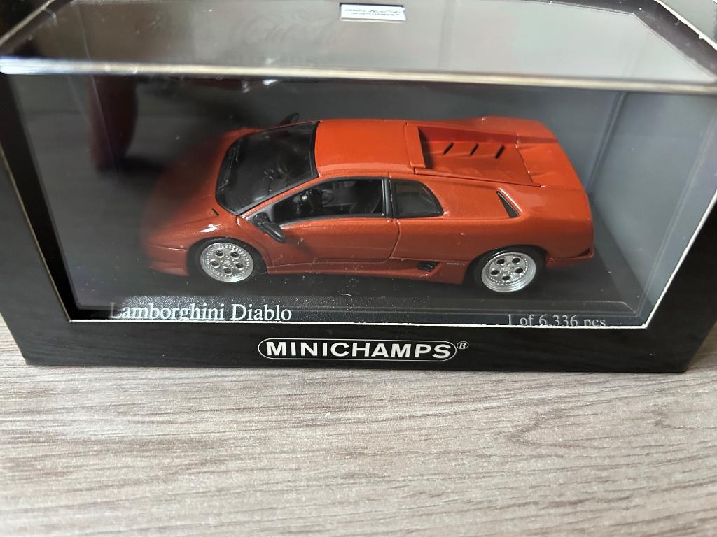 Lamborghini Diablo - 1/43 - Minichamps, Hobby en Vrije tijd, Ophalen, Nieuw, Auto, MiniChamps