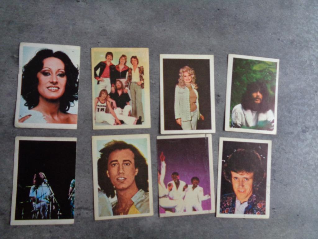 VANDERHOUT STICKERS PICTURES SÉRIE POP FESTIVAL SEVENTIES, Enlèvement ou Envoi