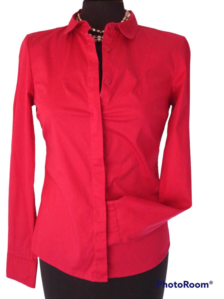 Nieuw Bordeaux rood bloesje mt S = 36, Kleding | Dames, Blouses en Tunieken, Vera moda, Nieuw, Ophalen of Verzenden, Maat 36 (S)