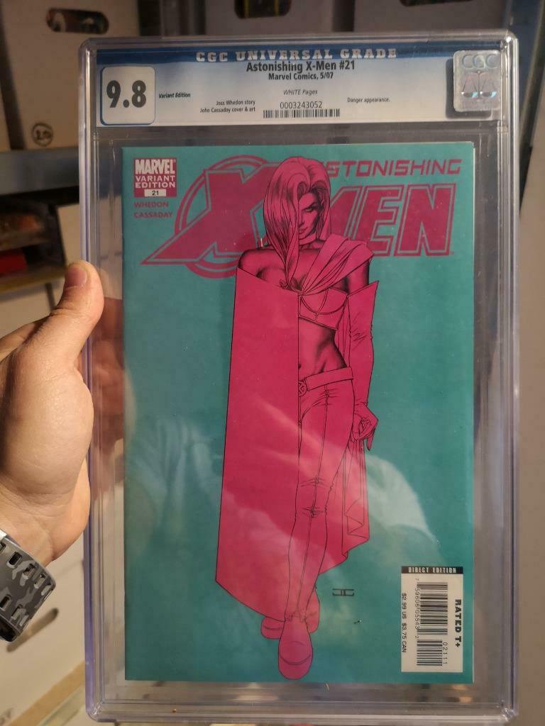 Astonishing X-Men #21 variant CGC 9.8, Boeken, Strips | Comics, Eén comic, Ophalen of Verzenden, Nieuw
