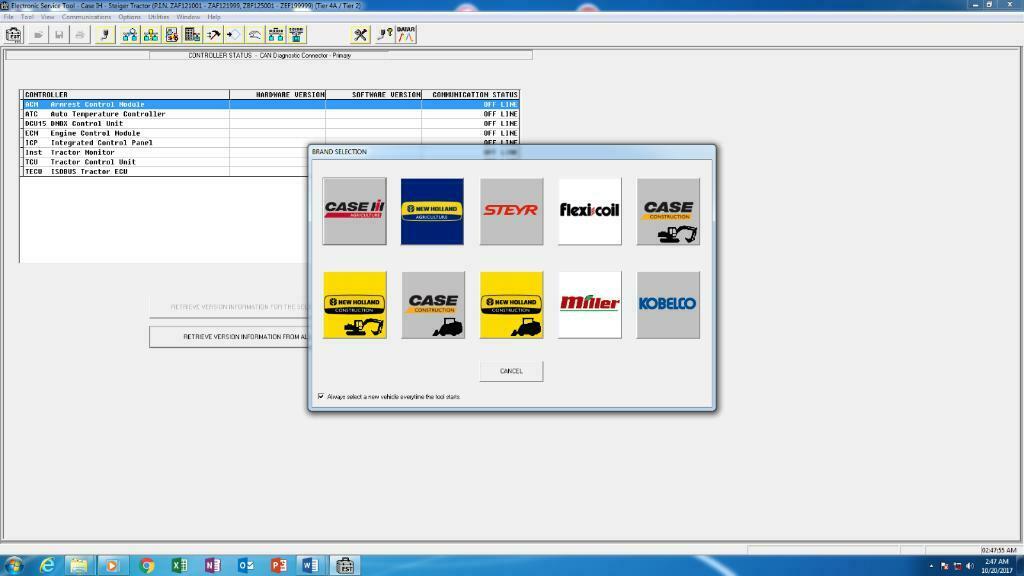 New Holland Electronic Service Tools CNH EST 8.6, Envoi