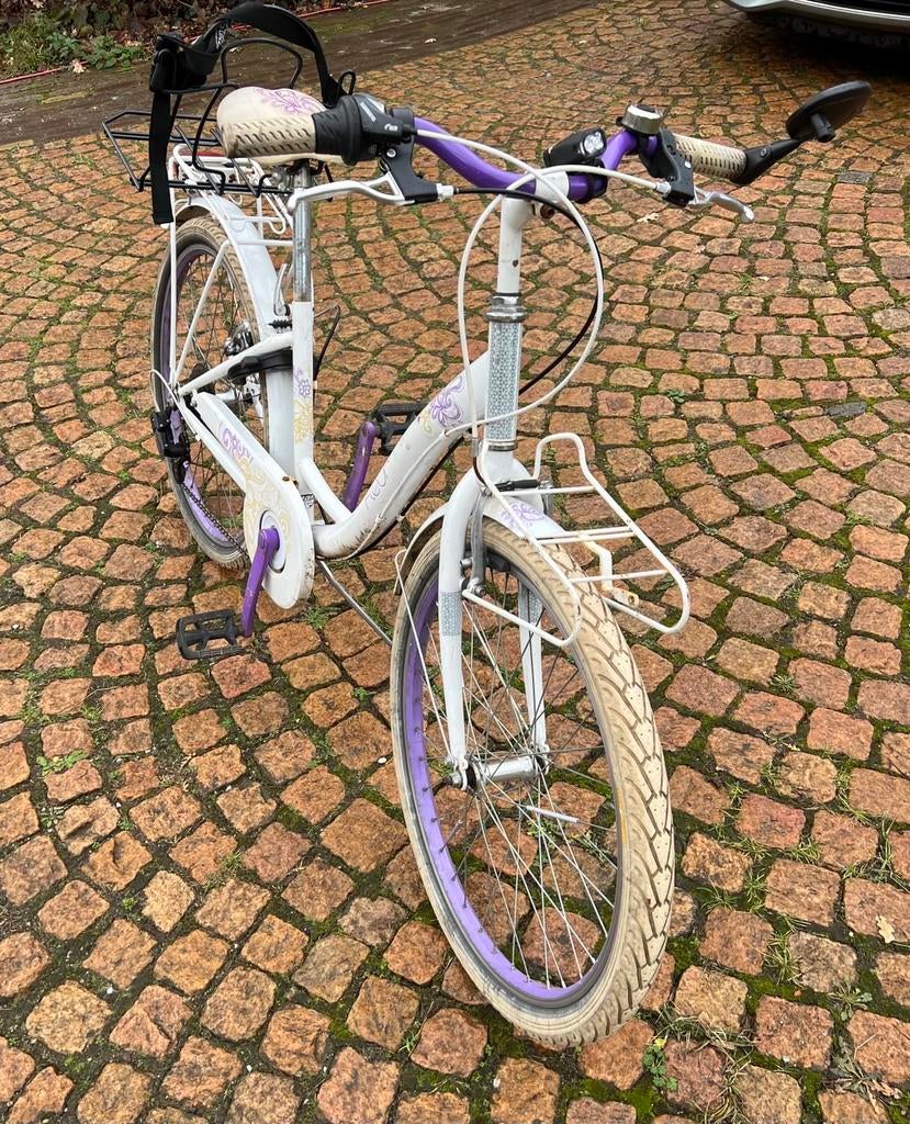 Top meisjesfiets 24” (inch), Ophalen, 24 inch, Versnellingen