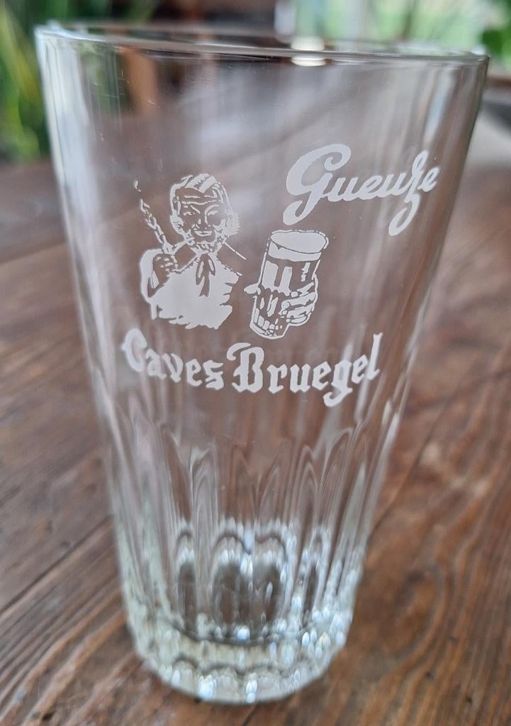 Gueuze caves Breugel, Ophalen of Verzenden, Bierglas