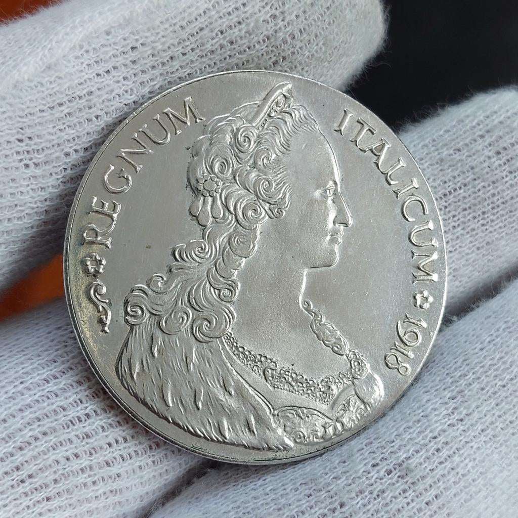 Munt / Thaler / Italië / 1918 / Regnum Italicum / COPY!!, Ophalen of Verzenden, Italië