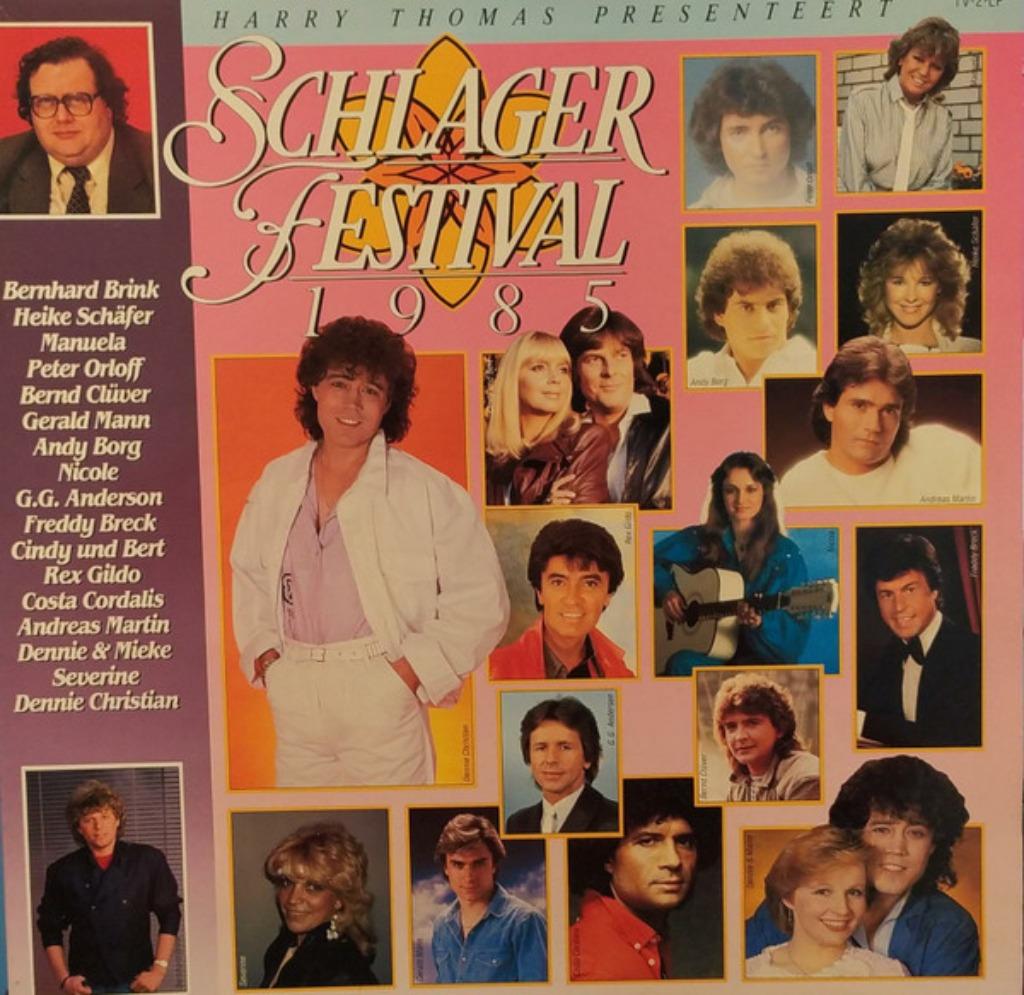 2-LP * Schlagerfestival 1985, Cd's en Dvd's, Ophalen of Verzenden