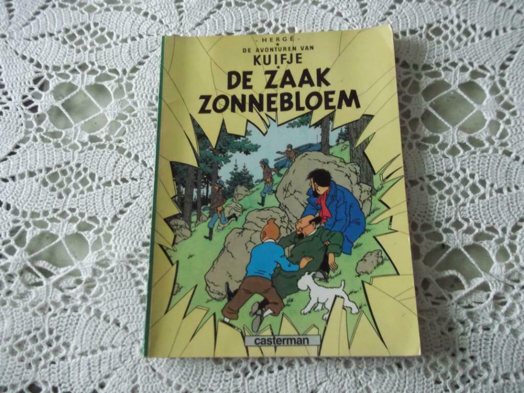 De Zaak Zonnebloem /Kuifje, Boeken, Eén stripboek, Ophalen of Verzenden, Zo goed als nieuw, Hergé