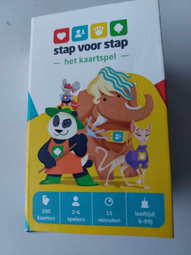 gezelschapsspel Stap voor Stap vanaf 6 jaar. 2 tot 6 spelers, Ophalen, Gebruikt, Colruyt Group
