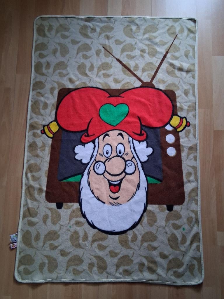 Plop fleecedekentje en Bumba strandlaken badhanddoek, Kinderen en Baby's, Ophalen, Zo goed als nieuw, Deken