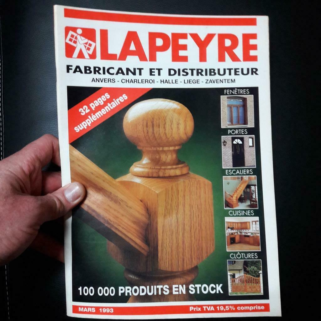 Revue vintage LAPEYRE spécial escaliers & portes en bois, Enlèvement ou Envoi, Comme neuf