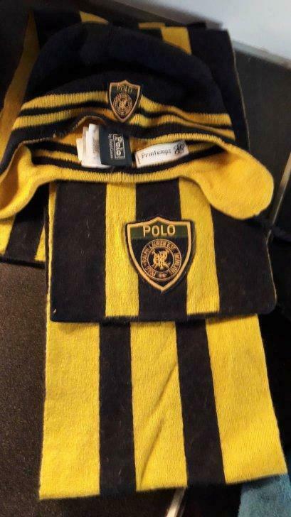Ralph Lauren Polo : muts en bijhorende sjaal, Ophalen, Gebruikt