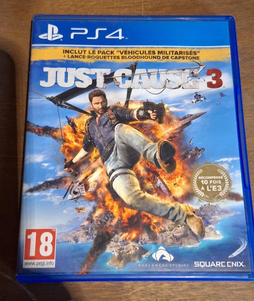 Just Cause 3 PS4-spel, Games en Spelcomputers, Vanaf 18 jaar, 1 speler, Nieuw, Ophalen