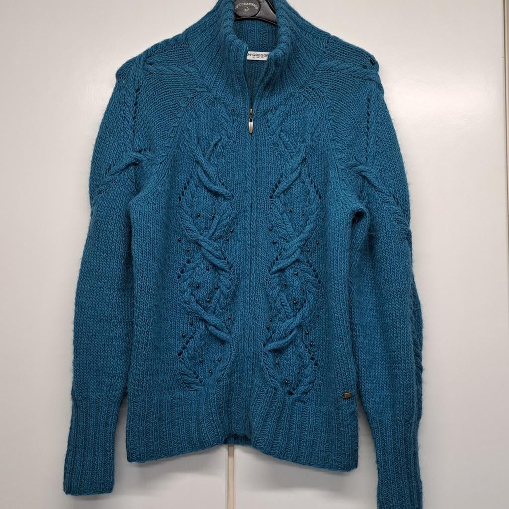 Mc Gregor cardigan alpaca maat XL (40-44)als nieuw, Ophalen of Verzenden, Maat 42/44 (L)