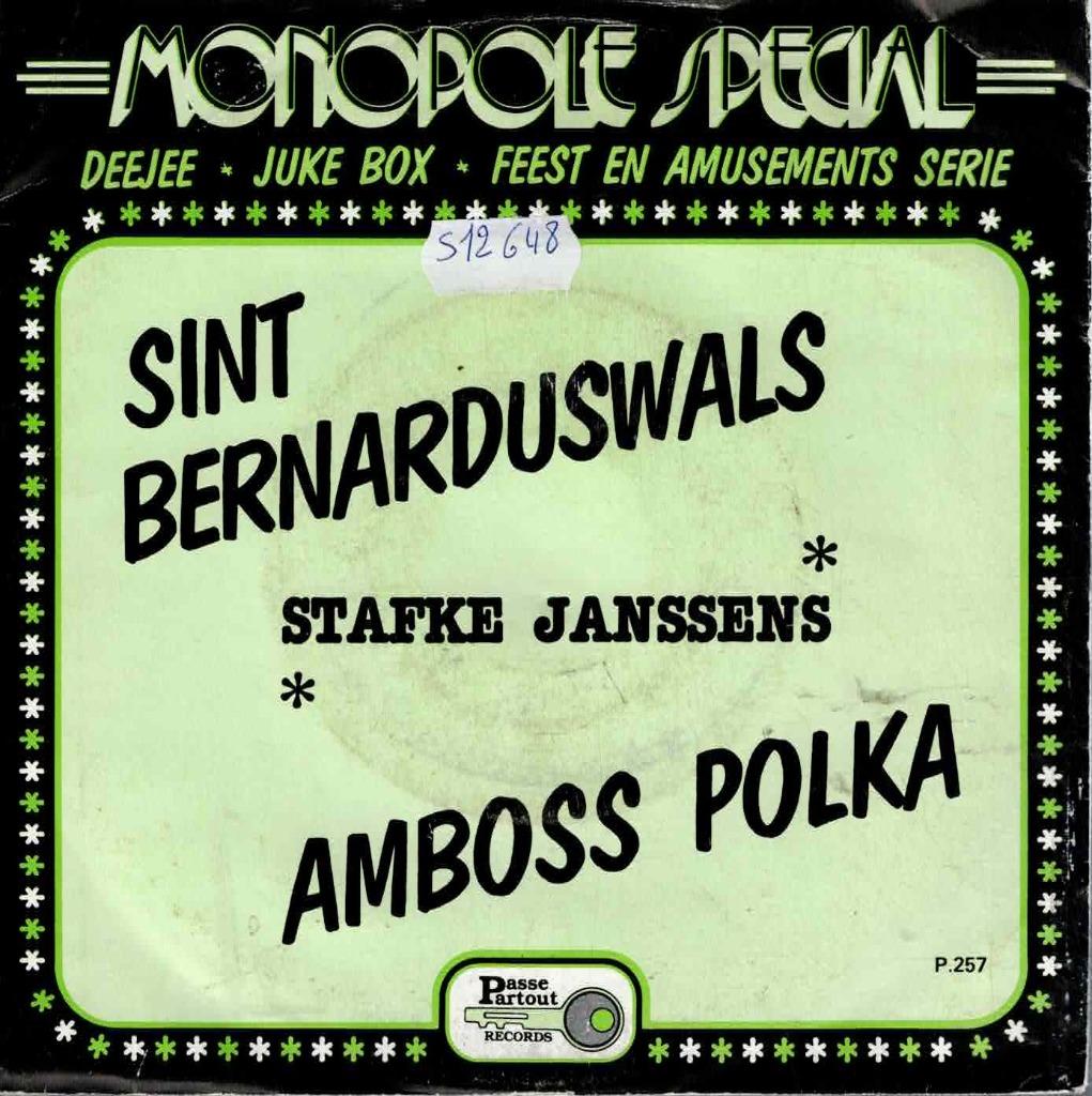 Vinyl, 7"    -   Stafke Janssens* – Sint-Bernardus Wals, Enlèvement ou Envoi, Autres formats