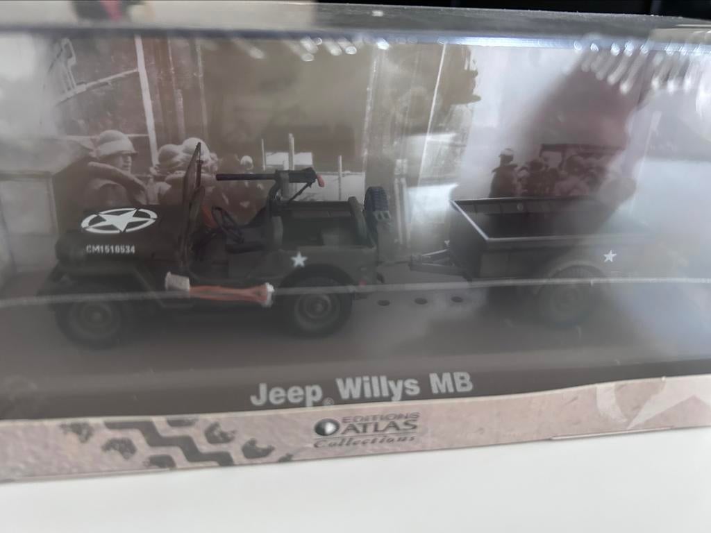 Atlas Jeep Willys MB 6690 001, Ophalen of Verzenden, Nieuw, Overige typen, Overige merken