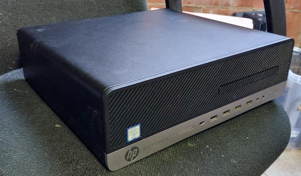 PC HP Elitedesk 800 G3 i5-7600 16GB nvme 512GB, Ophalen, Gebruikt, 512 GB, HP