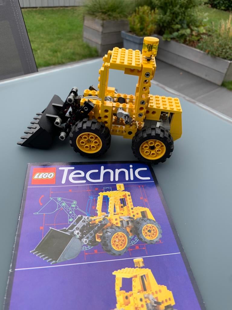 Lego Technic Front End Loader 8828, Ophalen, Zo goed als nieuw, Lego