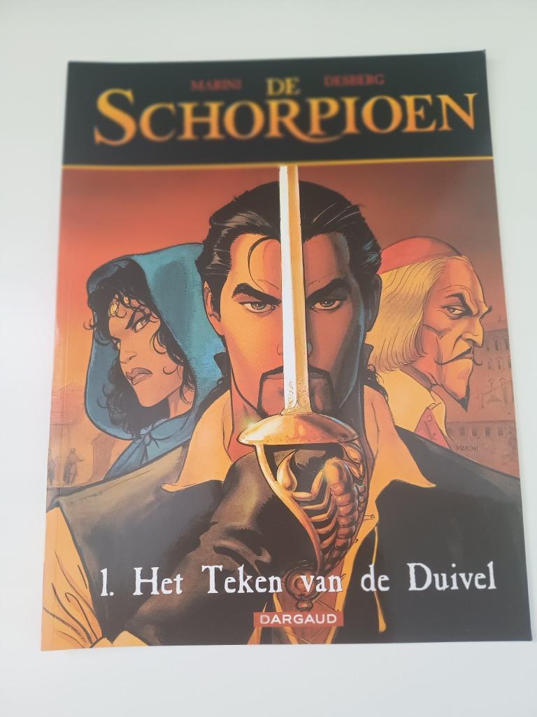 De Schorpioen - Het Teken van de Duivel, Eén stripboek, Ophalen of Verzenden, Desberg, Zo goed als nieuw