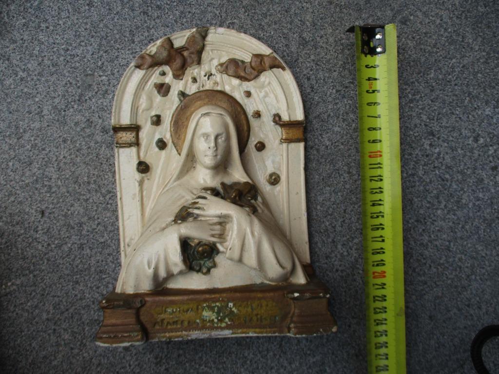 zeldzame van 1840 van de heilige theresia ,oude buste ,, Enlèvement ou Envoi