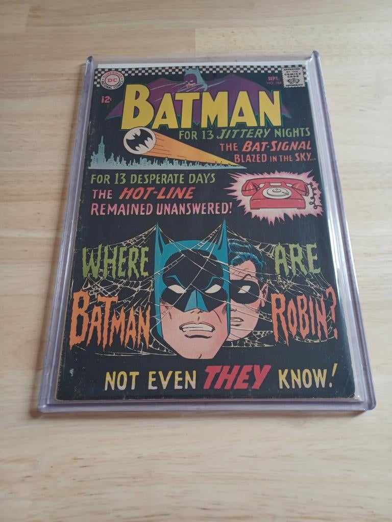 Batman 184 (1966) comic, Enlèvement ou Envoi