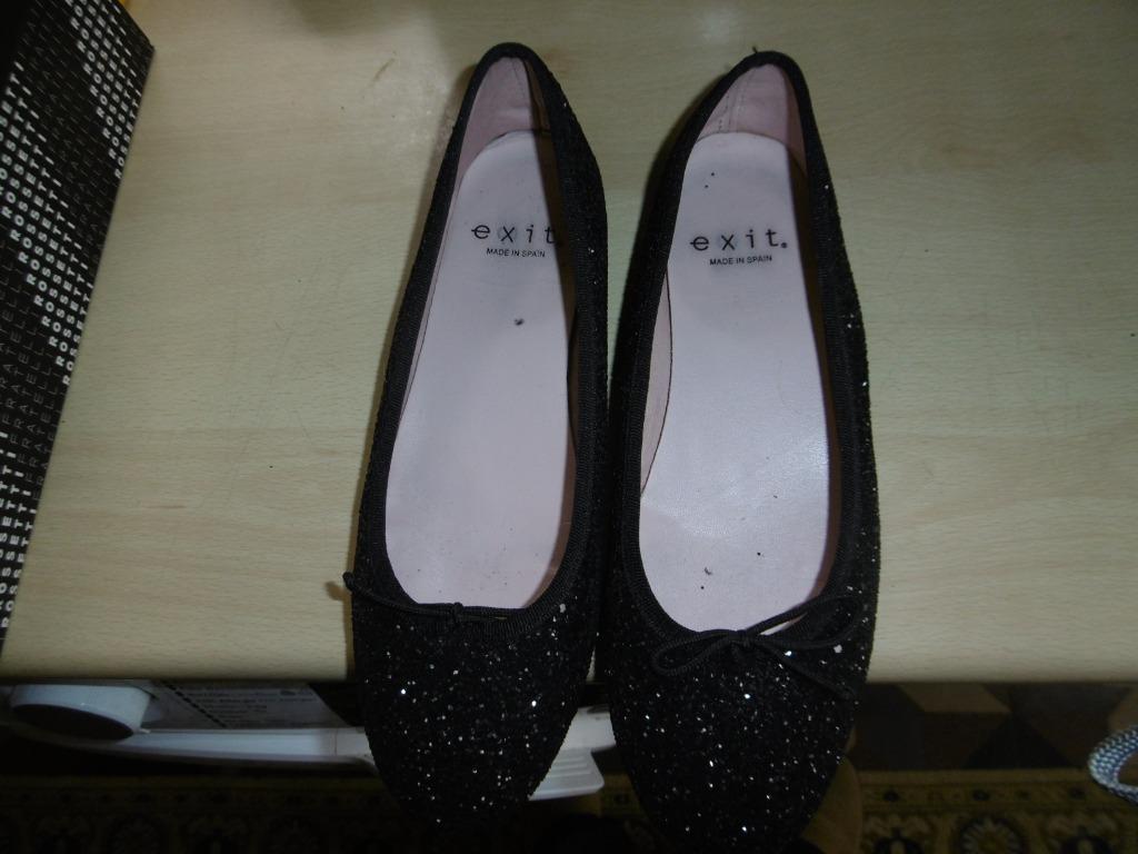 chaussures pour femmes de la marque E (X) IT, noir taille 39, E(X)IT, Enlèvement ou Envoi, Porté, Ballerines