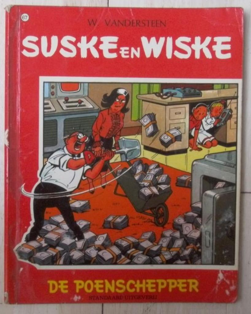 Suske en Wiske nr. 67 - De poenschepper (1968), Boeken, Ophalen of Verzenden
