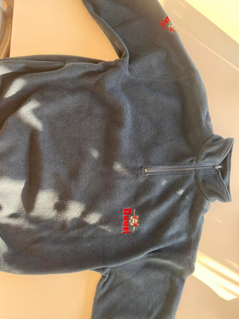 Trui fleece duvel, Ophalen of Verzenden, Gedragen, Maat 56/58 (XL), Blauw