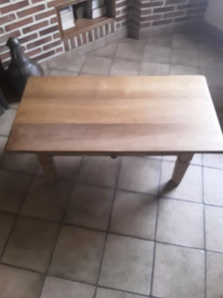 Table salon, Enlèvement, Comme neuf, Chêne
